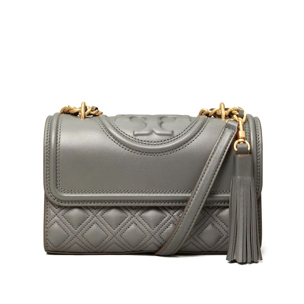 Gray Crossbody Bag